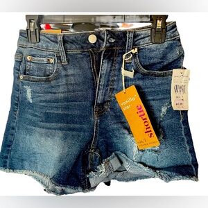 Vanilla star high rise shortie shorts Size 3